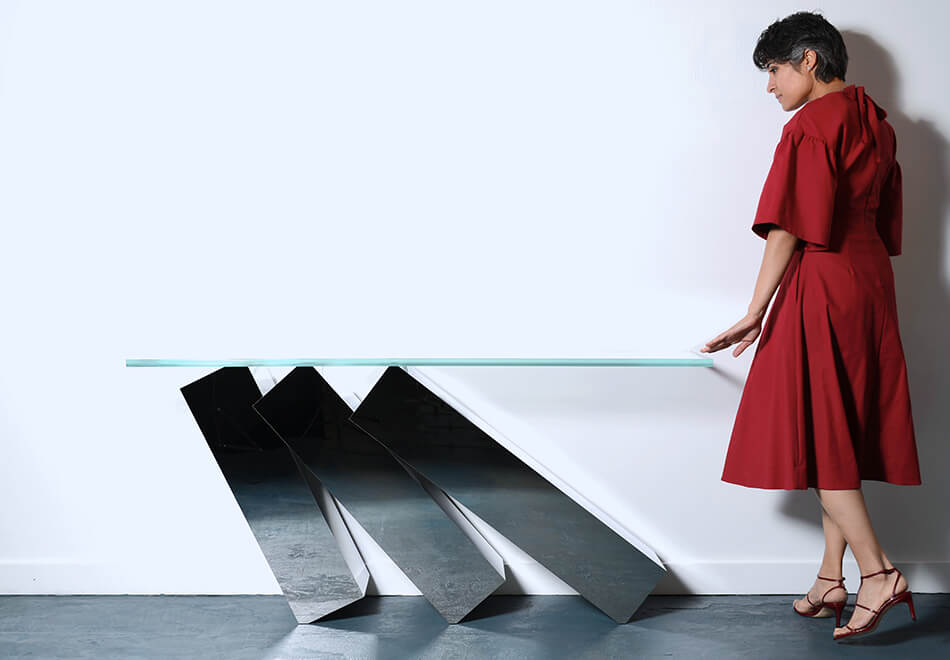 Monolith Console Table